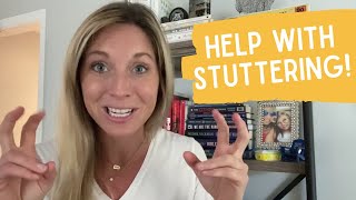 HELP WITH STUTTERING FOR KIDS AND ADULTS At Home Speedy Speech Therapy Stuttering Exercises [upl. by Nadya]