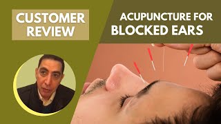 Acupuncture for Blocked Ears  Traditional Chinese Medicine  GinSen [upl. by Ozan]