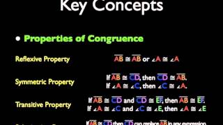 Properties of Congruence [upl. by Nierman]