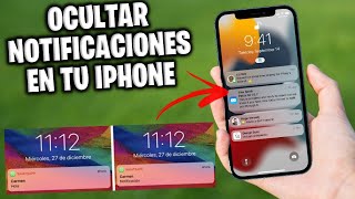 OCULTAR NOMBRE NOTIFICACIÓN WHATSAPP EN IPHONE [upl. by Carthy]