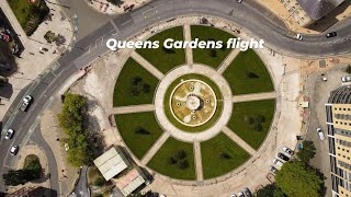 Queens Gardens Hull Drone flight [upl. by Skippy391]