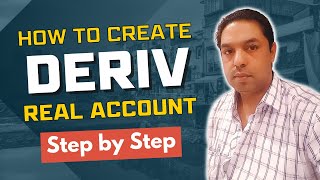 How to Create Deriv Trading Account  Demo amp Real Step by Step Urdu  Hindi [upl. by Jegar]