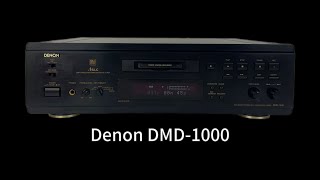 Denon DMD1000 Stereo Mini Disc Recorder [upl. by Romo]