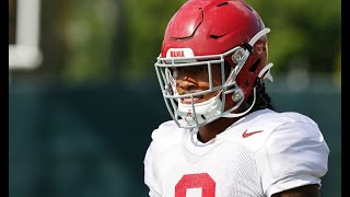 Alabama receiver spring storylines John Metchie III is next man up watch for Jahleel Billingsley [upl. by Ellersick]