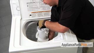 How To WhirlpoolKitchenAidMaytag Washer Filter Plug Kit 285868 [upl. by Yllus]