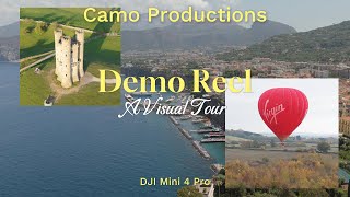 Camo Productions Stunning Drone Demo Reel  A Visual Tour [upl. by Inalaehak694]