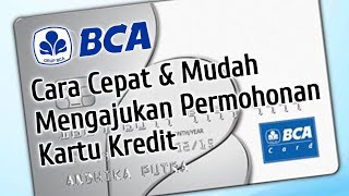 Cara Ajukan Kartu Kredit BCA [upl. by Dhar456]