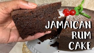 How to make Jamaican Rum Cake  Full Recipe [upl. by Hael]