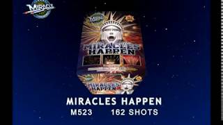 MIRACLES HAPPEN  Miracle Fireworks  All Star Fireworks [upl. by Domash255]