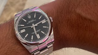 Rolex Oyster Perpetual 41 Black [upl. by Skeie]