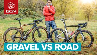 Road Bike Vs Gravel Bike 6 Key Differences [upl. by Lynad624]