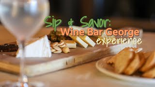 Sip amp Savor  Wine Bar George Experience  Disney Springs [upl. by Tierza998]