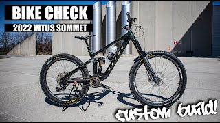 BIKE CHECK 2022 VITUS SOMMET  Custom build [upl. by Ahsirk]