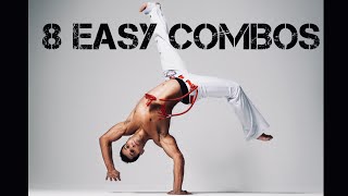 8 easy capoeira combos you can practice [upl. by Malvin]