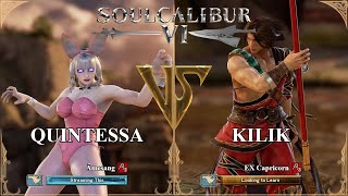 SoulCalibur VI — Amesang Quintessa VS EX Capricorn Kilik  Xbox Series X Ranked [upl. by Rachelle]