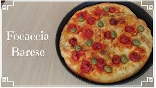 Focaccia Barese ricetta facile per farla in casa [upl. by Koller]