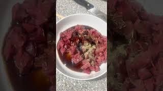 Beef Fresh Meat Marinating meat beef fresh marinade recipe cooking 1hour [upl. by Aicetel958]