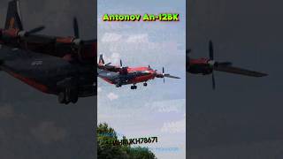 Cavok Air Antonov An12BK History shorts aviation [upl. by Anoyk]