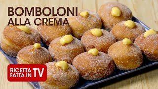 Come preparare i deliziosi BOMBOLONI ALLA CREMA di Benedetta Rossi  Fatto in Casa per Voi [upl. by Heyman]