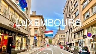 LUXEMBOURG TRAVEL 2023  4K Walk Highlights of Luxembourg Country  🇱🇺 [upl. by Angelis]