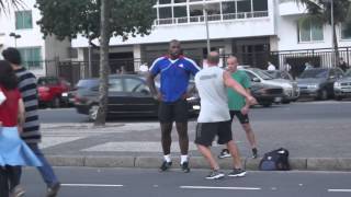 training of the judo french team in rio 2013 [upl. by Carolus]