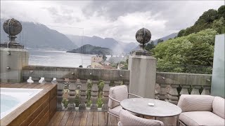 LAKE COMO Grand Hotel TREMEZZO Dreamy Rooftop Corner Suite Picturesque Menaggio Superb Eats [upl. by Mechelle521]