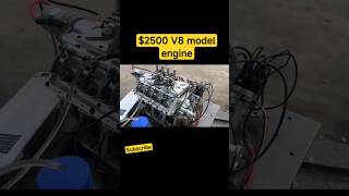 2500 V8 model engine Do you wanna have one enginemodel rcengine model v8engine [upl. by Edbert156]