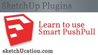 SketchUp Plugin Tutorial  Smart PushPull [upl. by Fadil]