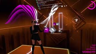 MYTH amp ROID Overlord Season 3 OP  VORACITY  Beat Saber Expert  Mixed Reality  Twitch [upl. by Cran]