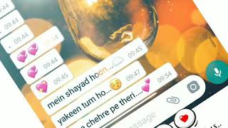 mein shayad hun yakeen tum ho whatsapp status  whatsapp conversation status  fazzz1k status [upl. by Dody665]