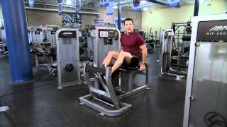 Life FitnessPro2 Horizontal Calf Instructions [upl. by Edison435]