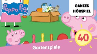 Peppa Pig Hörspiele Folge 40 Gartenspiele  Ganzes Hörspiel des Monats Mai 2023 Peppa Wutz [upl. by Ives447]