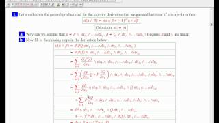 Intro to differential forms part 14 [upl. by Ailes666]