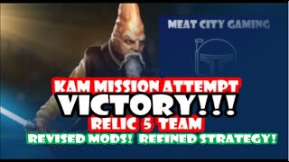 SWGOH  LS Geo TB  KAM Special Mission Dec 2020  Relic 5 1 R6 Team WIN [upl. by Morgana997]