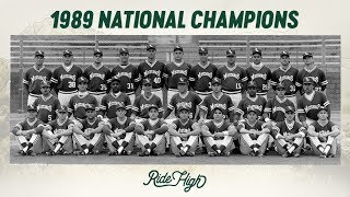 Cal Poly Baseball  A Look Back at the 1989 Div II National Champions [upl. by Gittle]