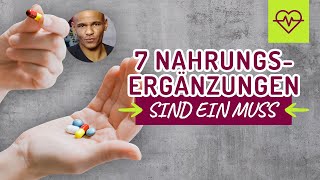 7 Nahrungsergänzungen sind ein MUSS Coach Cecil [upl. by Naahsar]