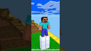 CARGO SKATES RUN Challenge with Steve amp Alex  Minecraft Animation shorts minecraft [upl. by Lindsay]