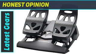 Thrustmaster TFRP Rudders Best Affordable Flight Sim Rudder Pedals [upl. by Hercules]