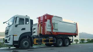 FULONGMA Mobile Garbage Compactor [upl. by Alegnad]