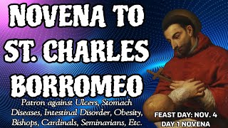 St Charles Borromeo Novena  Day 1  Patron of Obesity against Ulcers Stomach Diseases etc [upl. by Bellaude]