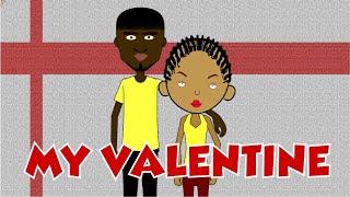 AFRICAN HOME MY VALENTINE  Cartoon Comedy  Funny animation FunniToons African Home [upl. by Keane]