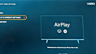 How to fix AirPlay for Vizio TV AirPlay not showing [upl. by Rennane859]