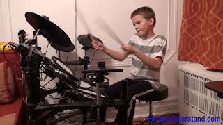 Чиж quotФантомquot  Drum Cover by Michal 9yo Simmons SD600 [upl. by Alethea]