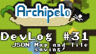 Archipelo DevLog 31 Map loading and JSON explained 2D Java LibGDX MMORPG [upl. by Anayit736]