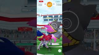 Mega banette 4 star mega raid battle pokemongo [upl. by Annoyek328]