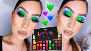 BPERFECT COSMETICS CARNIVAL XL PRO PALETTETUTORIAL [upl. by Medea]