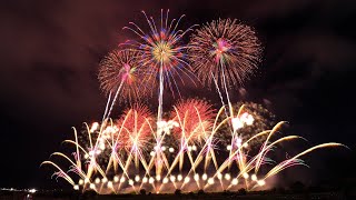 4k60p2024赤川花火【モノノ怪 唐傘】Akagawa Fireworks Festival “MONONOKE KARAKASA” [upl. by Severn]