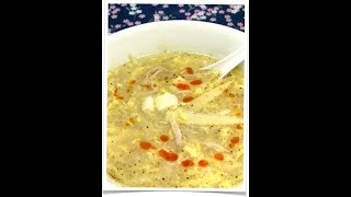 Recette chinoise japonisée  soupe quotnid dhirondellequot sur httpavosbaguettesblogspotjp [upl. by Albur]