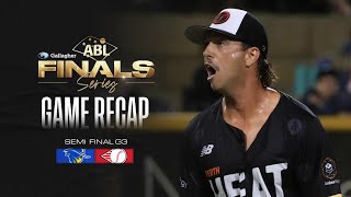 Gallagher Finals Series  Game Recap  Brisbane Bandits vs Perth Heat [upl. by Alrep]