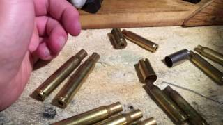 RELOADING NEW brass vs FIRED Brass and comparing them [upl. by Nahgaem]